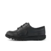 Kick Lo in pelle per ragazzi unisex, nero Kick Lo in pelle per ragazzi unisex, nero