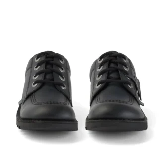 Kick Lo in pelle per ragazzi unisex, nero