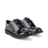 Kick Lo in pelle verniciata nera, modello unisex per ragazzi Kick Lo in pelle verniciata nera, modello unisex per ragazzi