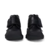 Kick Mid Scuff in pelle nera per bambini Kick Mid Scuff in pelle nera per bambini