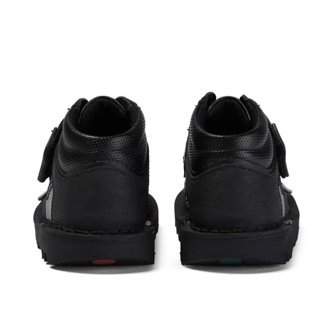 Kick Mid Scuff in pelle nera per bambini Kick Mid Scuff in pelle nera per bambini