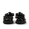 Kick Mj Bow in similpelle verniciata nera per bambine Kick Mj Bow in similpelle verniciata nera per bambine