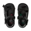 Kick Mj Bow in similpelle verniciata nera per bambine Kick Mj Bow in similpelle verniciata nera per bambine