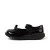 Kick Mj Bow in vernice nera per ragazze Kick Mj Bow in vernice nera per ragazze