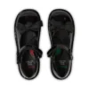 Kick Mj Bow in vernice nera per ragazze Kick Mj Bow in vernice nera per ragazze