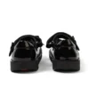Kick Mj Bow in vernice nera per ragazze Kick Mj Bow in vernice nera per ragazze