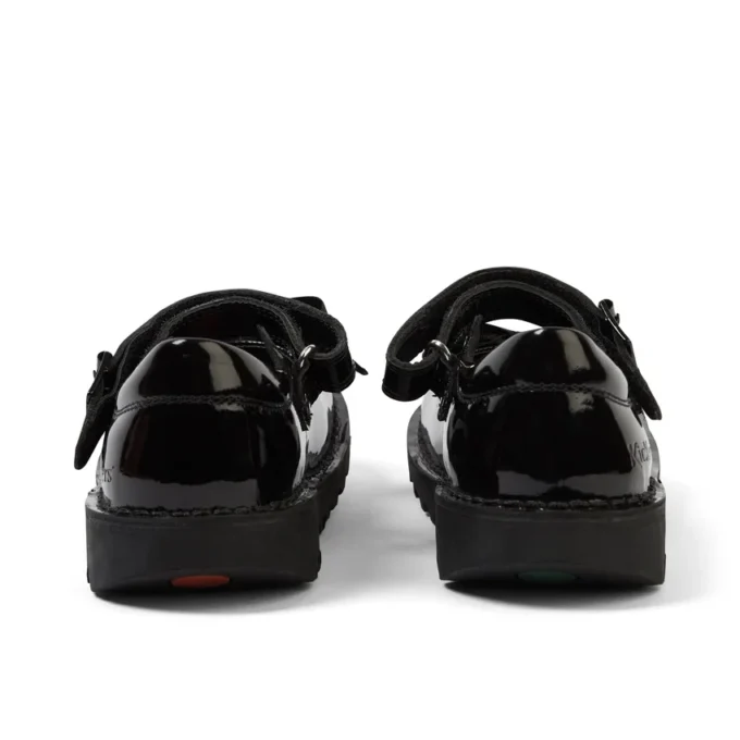 Kick Mj Bow in vernice nera per ragazze Kick Mj Bow in vernice nera per ragazze