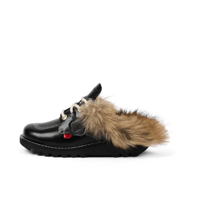 Kick Mule Fur Mains Black Unisex per adulti Kick Mule Fur Mains Black Unisex per adulti