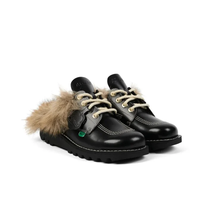 Kick Mule Fur Mains Black Unisex per adulti Kick Mule Fur Mains Black Unisex per adulti