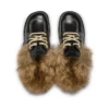 Kick Mule Fur Mains Black Unisex per adulti Kick Mule Fur Mains Black Unisex per adulti