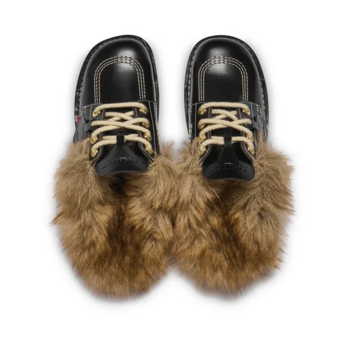 Kick Mule Fur Mains Black Unisex per adulti Kick Mule Fur Mains Black Unisex per adulti