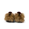 Adult Unisex Kick Mule in pelliccia Mains Rosso Adult Unisex Kick Mule in pelliccia Mains Rosso