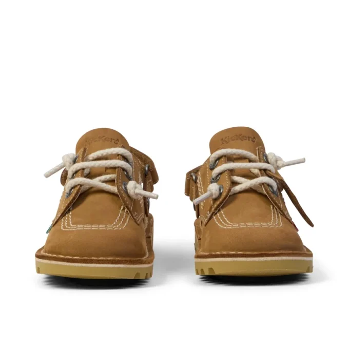 Kick Mule Unisex per neonati, color cuoio Kick Mule Unisex per neonati, color cuoio