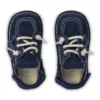 Kick Mule unisex per neonati in pelle scamosciata blu navy Kick Mule unisex per neonati in pelle scamosciata blu navy