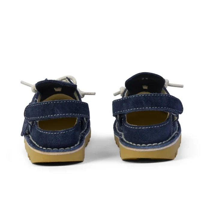 Kick Mule unisex per neonati in pelle scamosciata blu navy Kick Mule unisex per neonati in pelle scamosciata blu navy