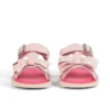 Kick Sandal in pelle rosa per bambine Kick Sandal in pelle rosa per bambine