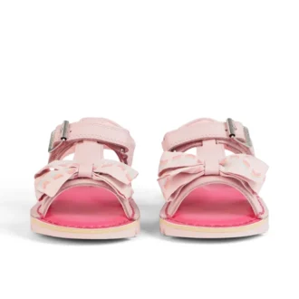 Kick Sandal in pelle rosa per bambine