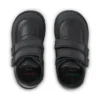 Kick Scuff Twin in pelle nera per bambini Kick Scuff Twin in pelle nera per bambini