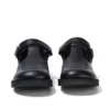Kick T-Bar da donna per ragazze in pelle verniciata nera Kick T-Bar da donna per ragazze in pelle verniciata nera