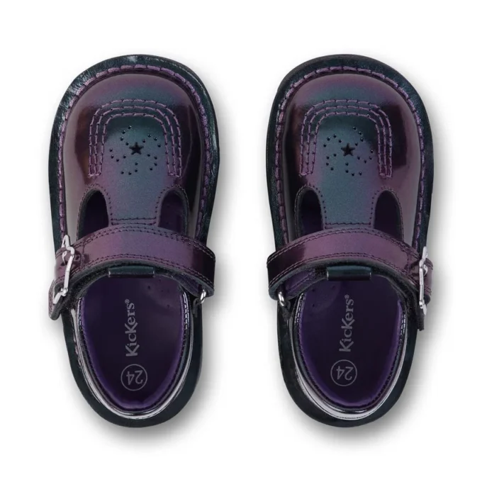 Kick T-Bar Galactic in vernice viola per bambine Kick T-Bar Galactic in vernice viola per bambine