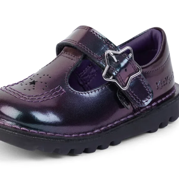 Kick T-Bar Galactic in vernice viola per bambine Kick T-Bar Galactic in vernice viola per bambine