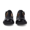Kick T-Bar in pelle nera per ragazze Kick T-Bar in pelle nera per ragazze