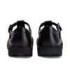 Kick T-Bar in pelle nera per ragazze Kick T-Bar in pelle nera per ragazze