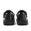 Kick T-Bar in pelle Vel nera per bambine Kick T-Bar in pelle Vel nera per bambine