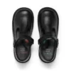 Kick T-Bar in pelle velour nera per ragazze Kick T-Bar in pelle velour nera per ragazze