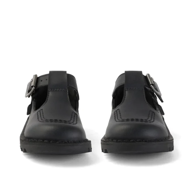 Kick T-Bar in similpelle per bambine, nero Kick T-Bar in similpelle per bambine, nero