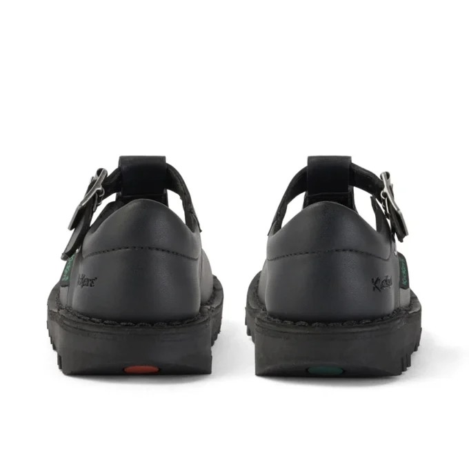 Kick T-Bar in similpelle per bambine, nero Kick T-Bar in similpelle per bambine, nero