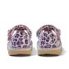 Kick T Bar in vernice leopardata rosa per bambine Kick T Bar in vernice leopardata rosa per bambine