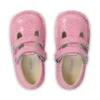 Kick T-Bar per neonati unisex in vernice rosa alla frutta Kick T-Bar per neonati unisex in vernice rosa alla frutta