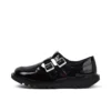 Kick T Double da donna per adulti in vernice nera Kick T Double da donna per adulti in vernice nera