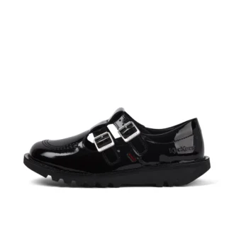 Kick T Double da donna per adulti in vernice nera