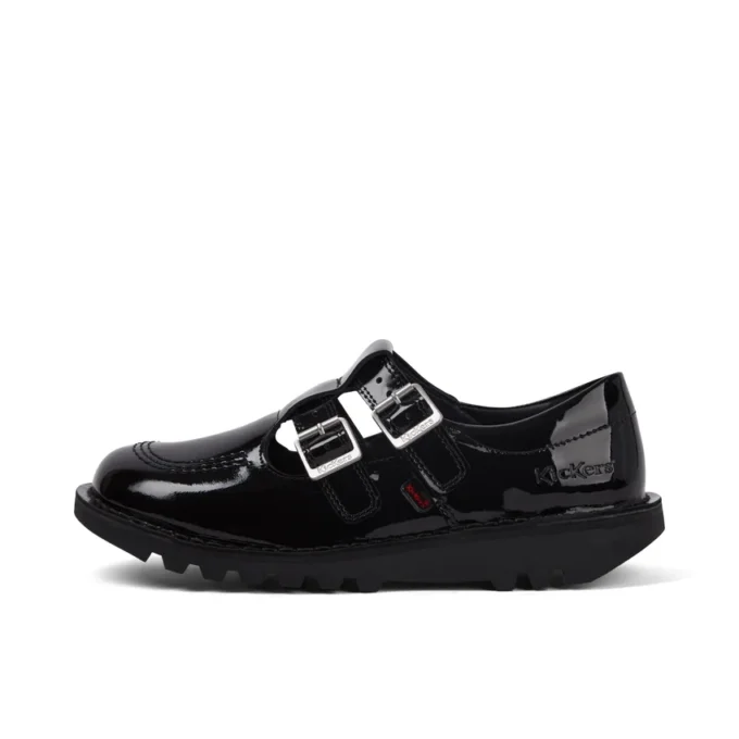 Kick T Double da donna per adulti in vernice nera Kick T Double da donna per adulti in vernice nera