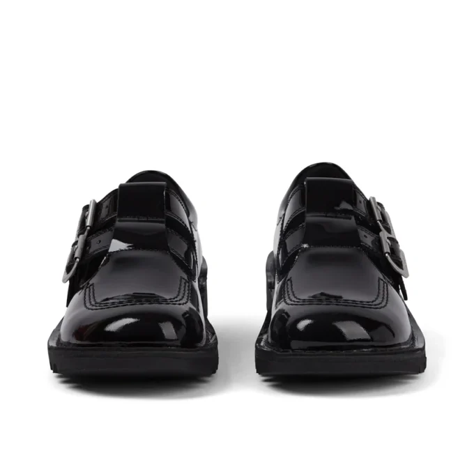 Kick T Double da donna per adulti in vernice nera Kick T Double da donna per adulti in vernice nera