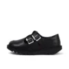 Kick T Double in pelle nera da donna Kick T Double in pelle nera da donna