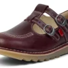 Kick T-Double in pelle rosso scuro da donna Kick T-Double in pelle rosso scuro da donna
