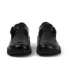 Kick Tbar Croc in pelle nera da donna Kick Tbar Croc in pelle nera da donna