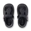 Kick Tbar Galactic in pelle nera per bambine Kick Tbar Galactic in pelle nera per bambine