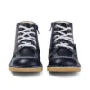 Kickers Junior Unisex Kick Hi Zip in pelle blu navy Kickers Junior Unisex Kick Hi Zip in pelle blu navy