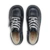 Kickers Junior Unisex Kick Hi Zip in pelle blu navy Kickers Junior Unisex Kick Hi Zip in pelle blu navy