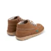 Kickers Junior Unisex Kick Hi Zip in pelle color cuoio Kickers Junior Unisex Kick Hi Zip in pelle color cuoio