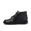 Kickers Kick Hi in pelle nero unisex per ragazzi Kickers Kick Hi in pelle nero unisex per ragazzi