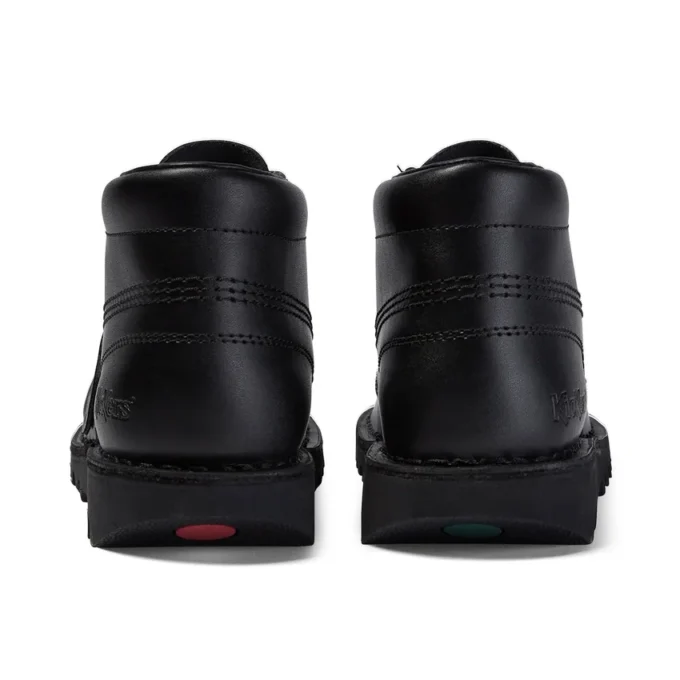 Kickers Kick Hi in pelle nero unisex per ragazzi Kickers Kick Hi in pelle nero unisex per ragazzi