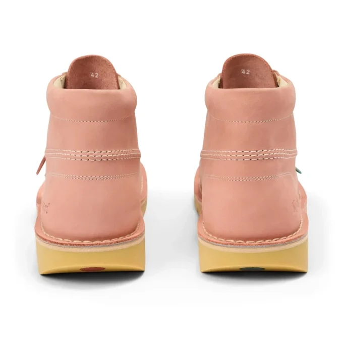 Kickers Kick Hi Unisex per adulti in nabuk rosa chiaro Kickers Kick Hi Unisex per adulti in nabuk rosa chiaro