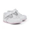Kickers Kick T Galactic in vernice bianca/rosa Kickers Kick T Galactic in vernice bianca/rosa