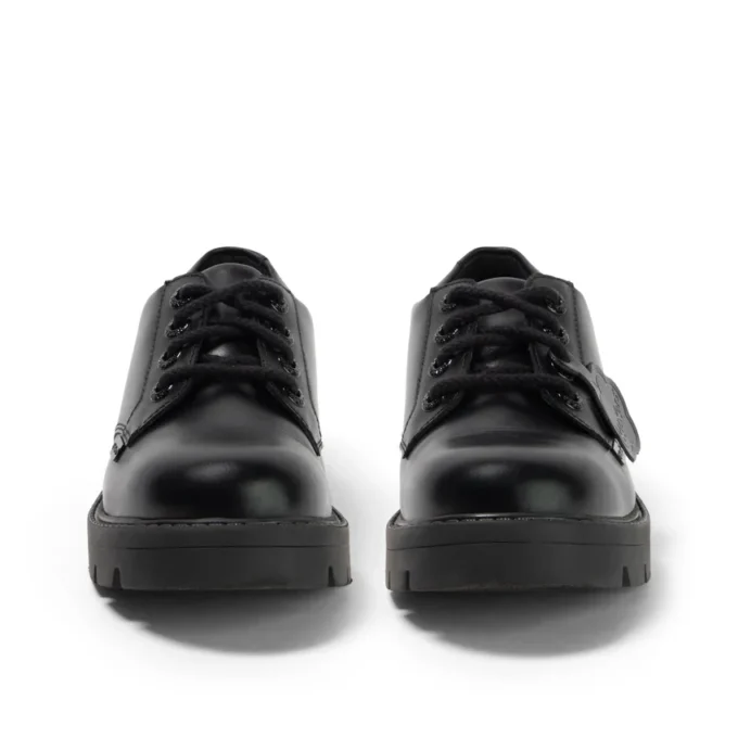 Kori Lace da donna per adulti in pelle lucida nera Kori Lace da donna per adulti in pelle lucida nera