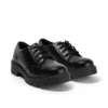 Kori Lace da donna per adulti in pelle lucida nera Kori Lace da donna per adulti in pelle lucida nera